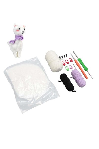 Generic Animal Alpaca DIY Crochet Beginner Kit