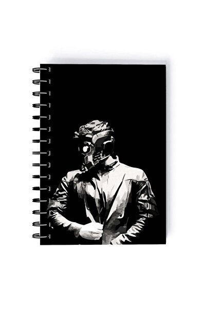 Generic Spiral A5 Notebook Guardians Volume 3 Cyberpunk Aesthetic Minimalisti...