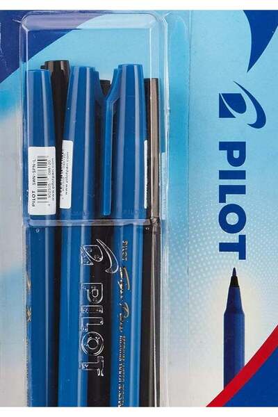 Generic Pilot BT6 Sign Pen 6-Piece Set in Blister Pack