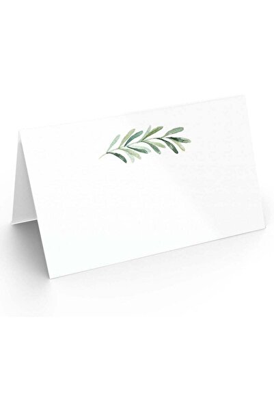 Generic 100 Pack Table Place Cards, Fillable Banquet Seat Card with Paper, Se...