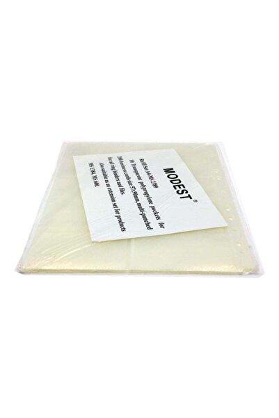 Generic 10-Sheet A4 Business Card Refill Set Clear