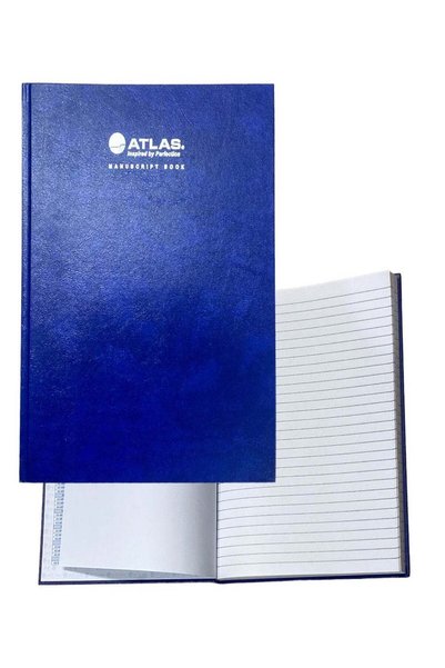 Generic Foolscap Size Manuscript Lined Register Book 96 Pages