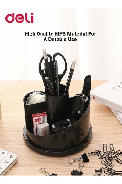 Generic Rotatable Multifunctional Desk Organizer And Multipurpose Pen Holder