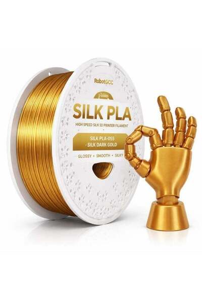 Generic RobotGCC PLA Silk Dark Gold 3D Printer Filament, 1.75mm 1KG, Antique ...