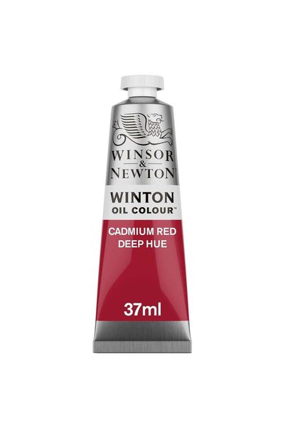 Generic Winton Oil Colour Paint Tube 37ml Content Cadmium Red Deep Hue