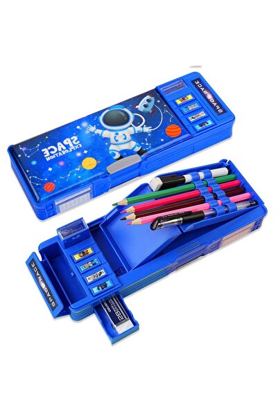 Generic Pop up Multifunction Pencil Case for Boys, Cool Cartoon Pen Box Organ...