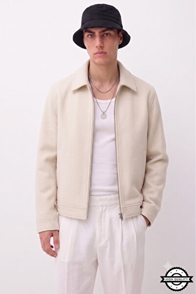 KOCCI Zra model seasonal spring relaxed fit old money culture textured fabric...