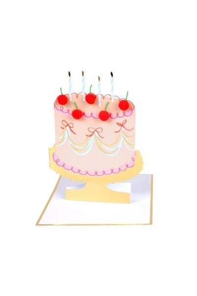 Generic Cherry Cake Birthday Card