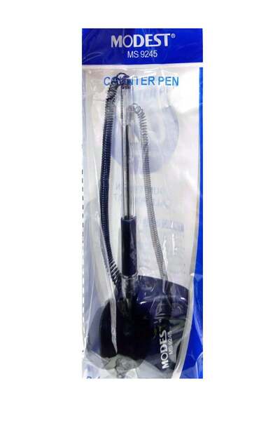Generic Modest Counter Pen - 0.7mm Blue Pack of 2