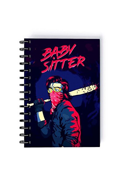 Generic Spiral A5 Notebook Stranger Things TV Series Netflix Baby Sitter