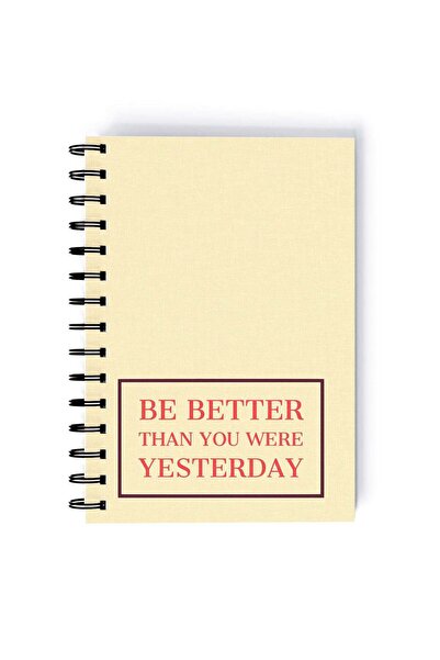 Generic Spiral A5 Notebook Women Empowerment Feminism Quote Be Better Today W...