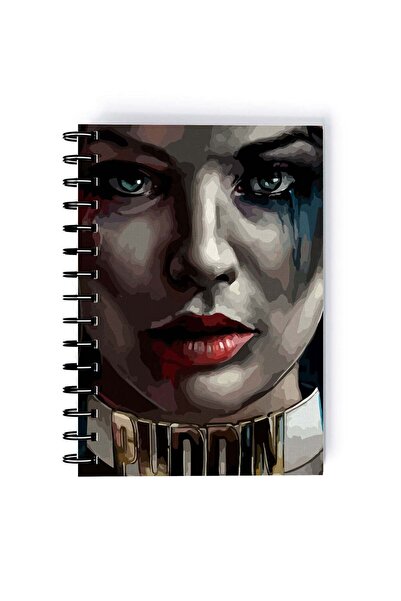 Generic Spiral A4 Notebook Margot Robbie Dr Harleen Quinzel Squad Harley Quinn