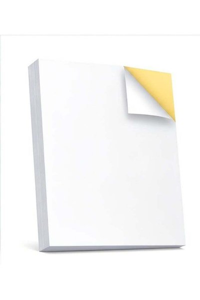 Generic 100 Sheets A4 Matte Self-Adhesive Sticker Paper, Thick Waterproof Pri...