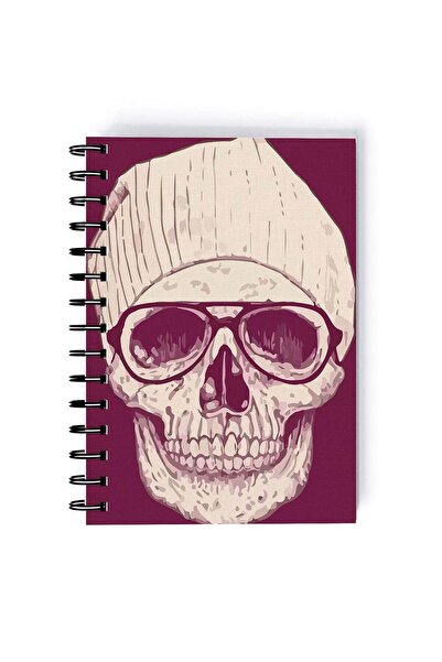 Generic Spiral A5 Notebook Winter Undead Cute Zombie