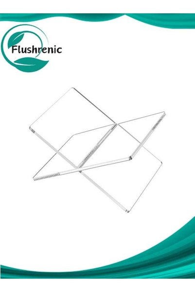 Generic Acrylic Book Stand,Extra Thick Clear X-Shaped Holder, 1250*1850mm, Su...