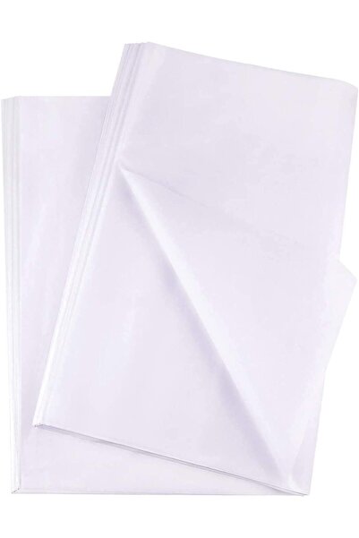 Generic Red Dot Gift® Tissue Paper - 50 Sheets White Wrapping Paper (50 x 75 cm)