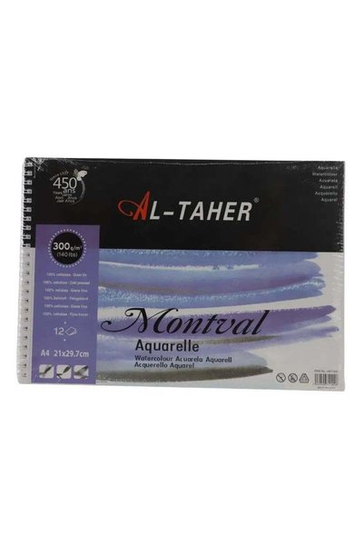 Generic Al Taher Sketch Pad Painting Drawing Notebook A4 Size- 21X29.7cm
