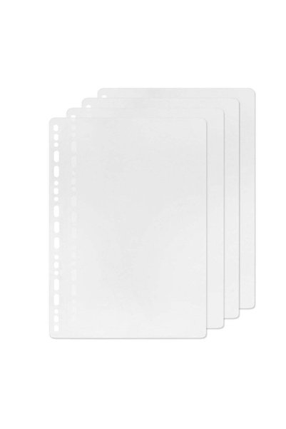 Generic 4 Pack B5 19 Holes Binder Divider Plastic Binder Divider Waterproof 1...