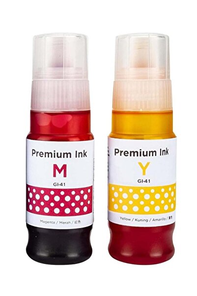 Generic GI- 41 ink Magenta / Yellow Compatible for PIXMA G1420/G2420/G2460/G3...