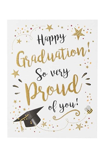 Generic Greetings Modern Occasion Card Graduation - 8 x 6 inches