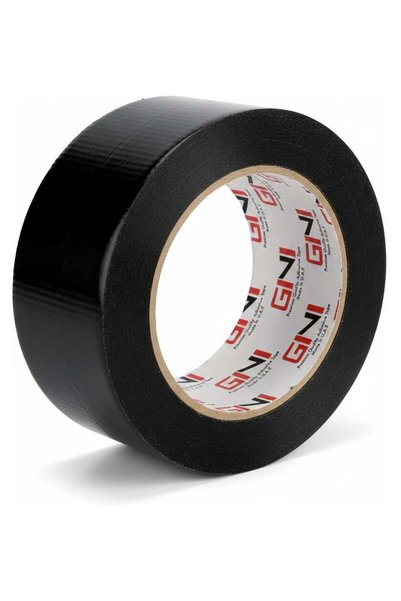 Generic GINI 48Mm X 25Yds Duct Tape Black, Waterproof Strong Adhesive Tape fo...