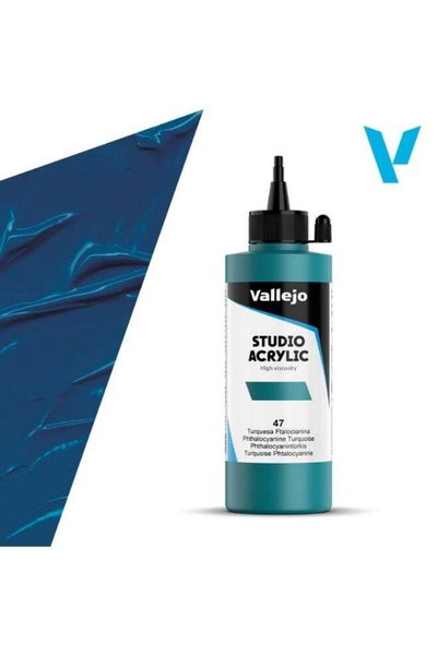 Generic Professional Acrylic Paint for Artists & Studios – Phthalo Turquoise,...