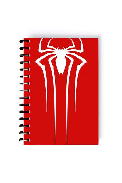 Generic Spiral A5 Notebook Spider Man Peter Parker MCU Spider Red Avengers