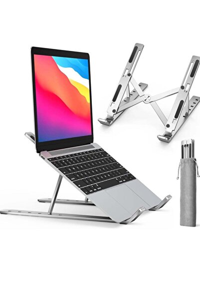 Generic Laptop Stand for Desk,6-Level Adjustable Aluminum Alloy Adjustable La...