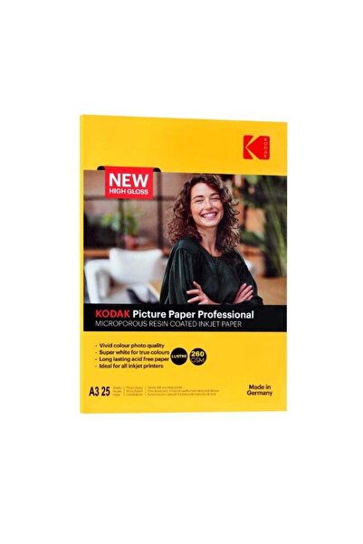 Generic Kodak Picture Paper Professional 260GSM, A3, 25 Sheets per pack