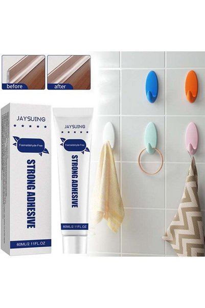 Generic Strong Adhesive, Nail-Free Waterproof Glue, Long-Lasting Fixative Sea...