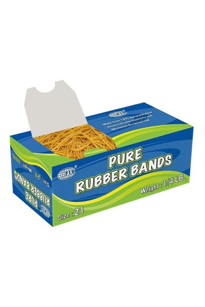 Generic FIS Pure Rubber Bands 21 Size, 1/4 LB - FSRB21