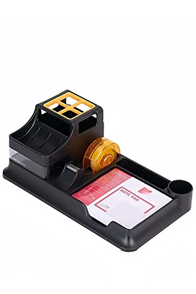 Generic Desk Organizer, Recycled,All-In-One Caddy, 4 Compartments, Plastic St...