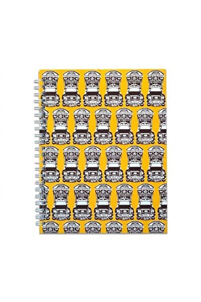 Generic Mini Truck Art Spiral Notebook A4 1 Subject 200 Pages for Office & Sc...