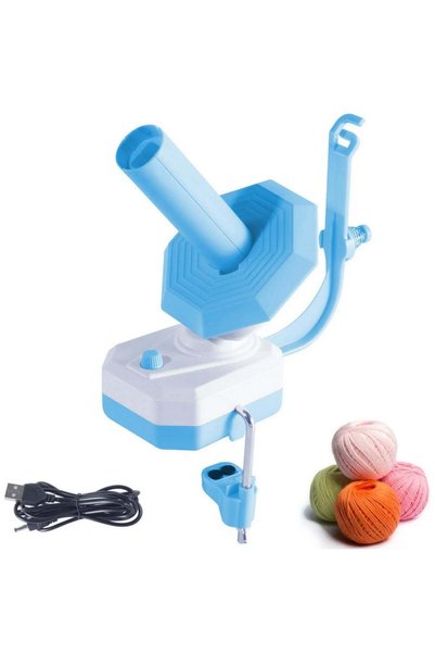 Generic Electric Yarn Ball Winder Yarn Dispenser Yarn Roller Cake Winder DIY ...