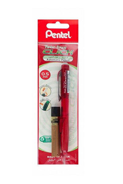 Generic 1-Piece Mechanical Pencil With A Pack of Leads 0.5mm Thickness