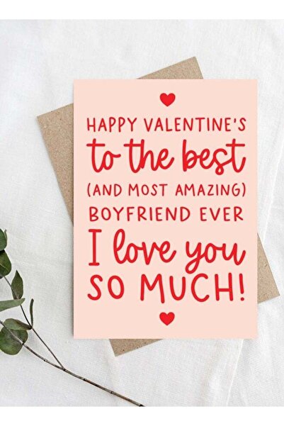 Generic Amazing Boyfriend Ever, Valentine's Greeting Card