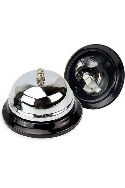 Generic 1 Pack Call Bell, Stainless Steel Metal Counter Service Bell, Loud an...