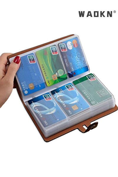 Generic Holder, Business Card Organizer Credit Cards Protector with 96 Card S...