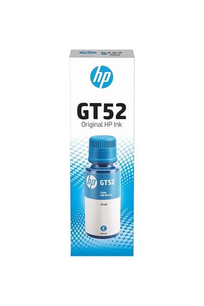 Generic GT52 Cartridge Ink Bottle For Inkjet Printer Cyan
