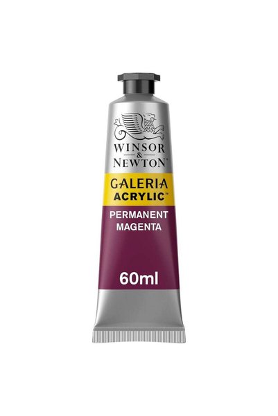 Generic Galeria Acrylic Colour Paint Tube 60ml Content Permanent Magenta