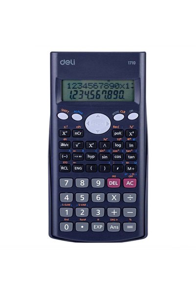 Generic Deli Scientific Calculator - 240 Functions, 10+2 Digit Display, 3 Yea...
