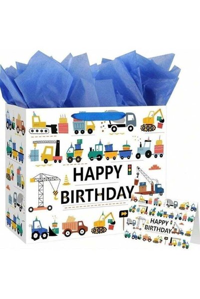 Generic KANDID Happy Birthday Gift Bag, 13 Inch Birthday Letter Design, And S...