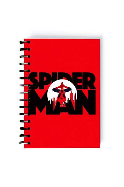 Generic Spiral A4 Notebook Spider Man Upside Down Avengers Peter Parker MCU