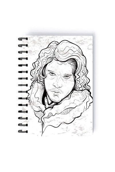Generic Spiral A5 Notebook House of Dragon Knight of Seven Kingdom Jon Snow G...