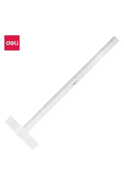 Generic Deli 8412 Technical Ruler 93cm Transparent – ideal for architectural ...