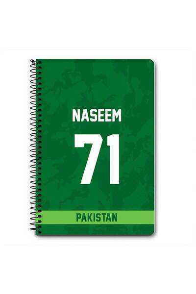 Generic Designer A5 Spiral Notebook Memo Notepad Journal Player - Naseem Shah...