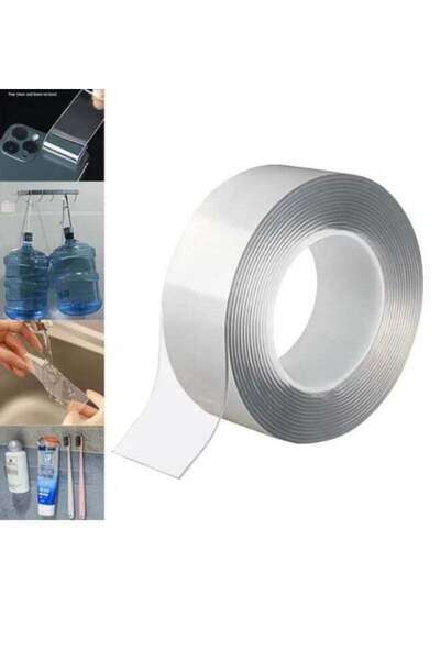 Generic Heavy-Duty Nano Double-Sided Mounting Tape (2mm Thickness × 30mm Widt...
