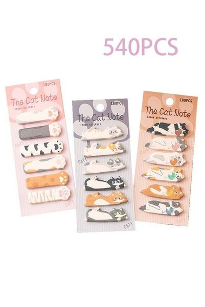 Generic Sticky note set, 540 sticky divider sticky note labels, divider self-...