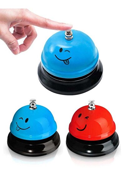 Generic 2 Pieces Call Bells Service Bell, Small Desk Bell Metal Hand Bell for...