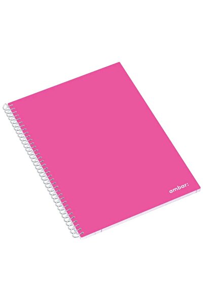 Generic 1-Piece A4 Size Single Lined Spiral Notebook Assorted Colours
